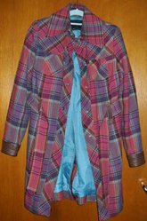 Checked Coat for Sale